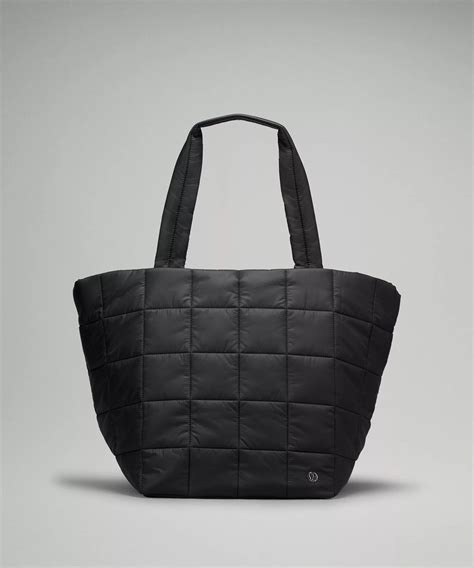 lululemon quilted tote bag dupe|lululemon staple dupe.